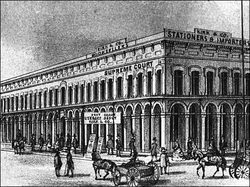 Jansen Building, 4th & J Streets, Sacramento (1857-1859)